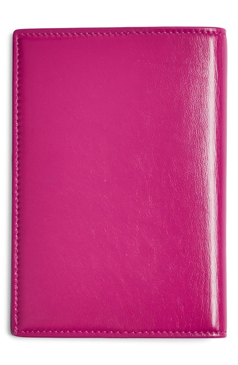 Saint Laurent PARIS PASSPORT C, Alternate, color, Dark Fuchsia