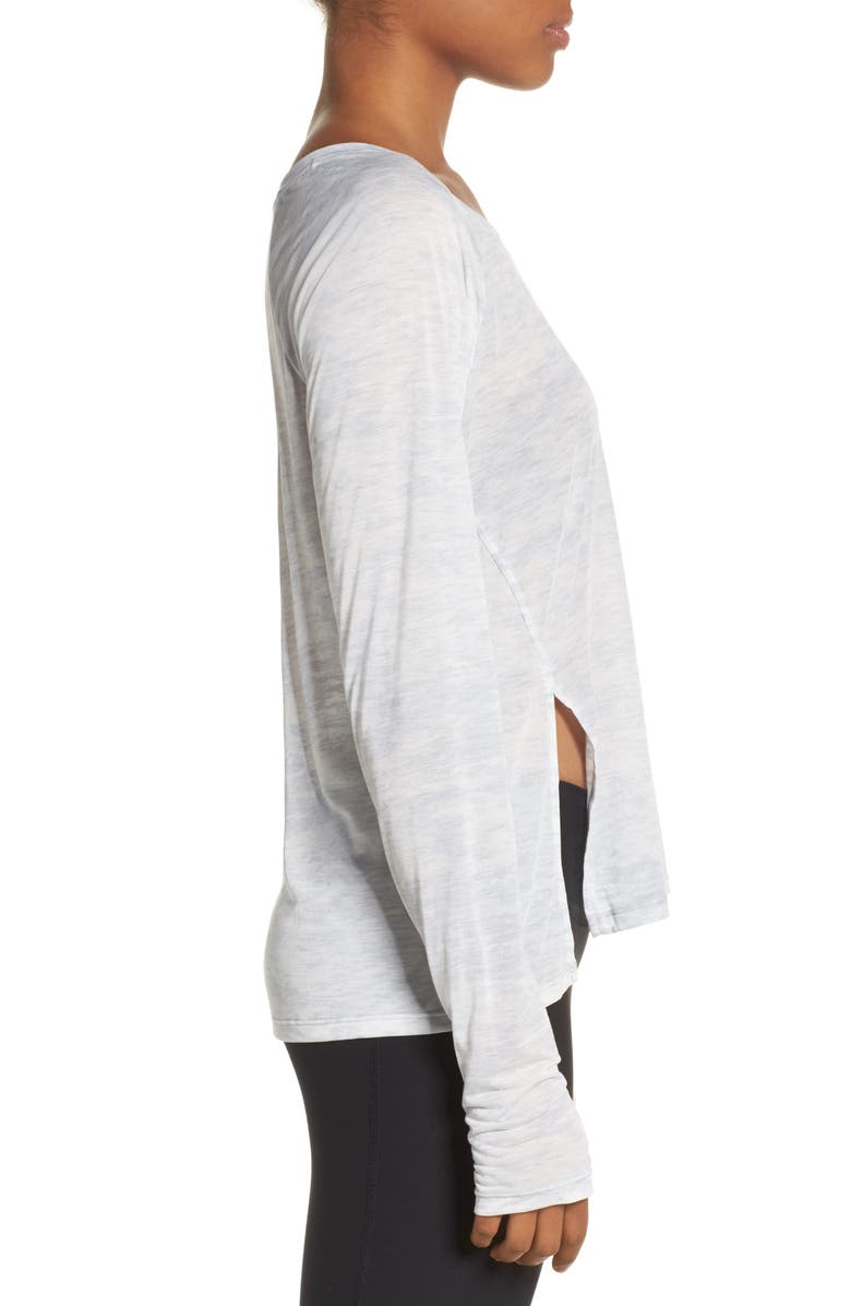 Nike Split High/Low Hem Top, Alternate, color, 