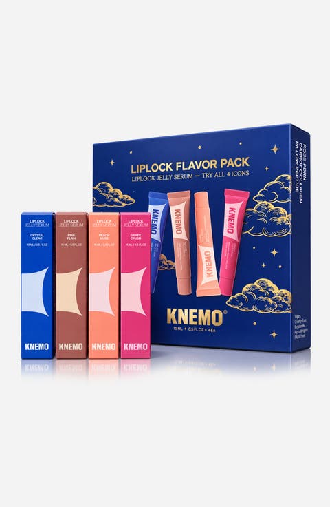 Liplock Flavor Pack 4-Piece Jelly Serum Set $72 Value