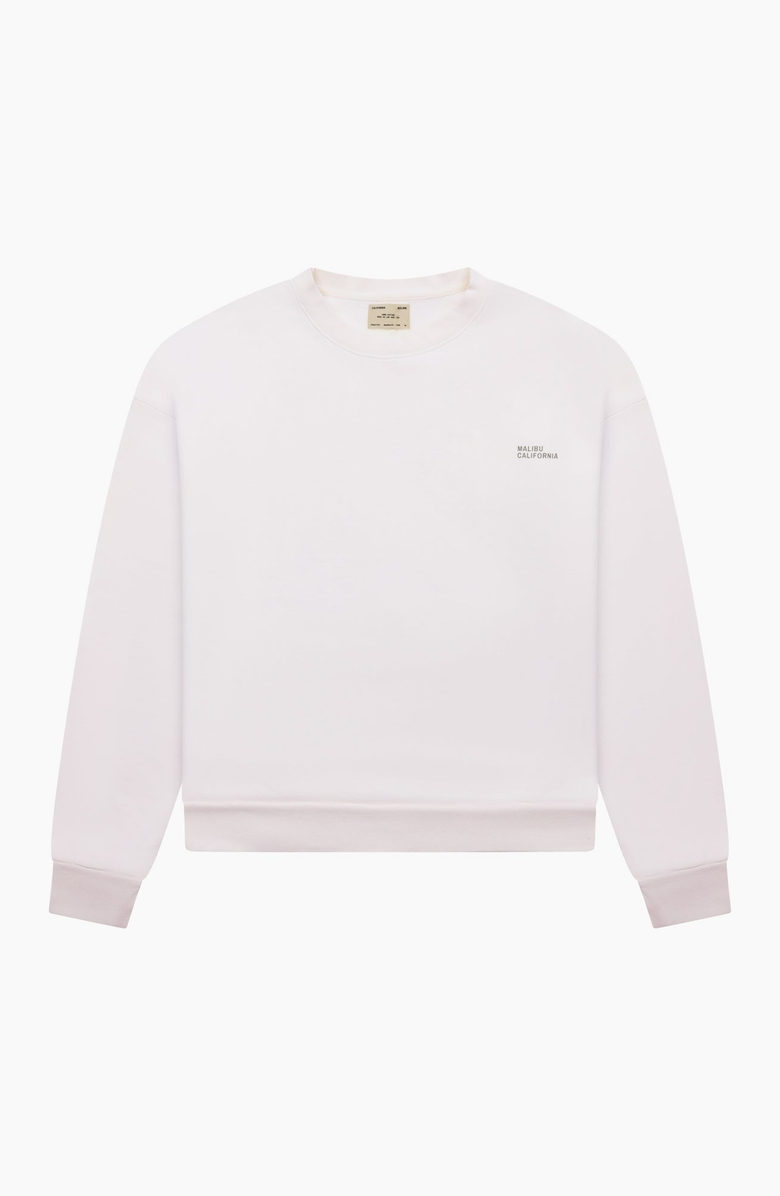 CALIFORNIA INCLINE Malibu Beach Crewneck, Alternate, color, Salt
