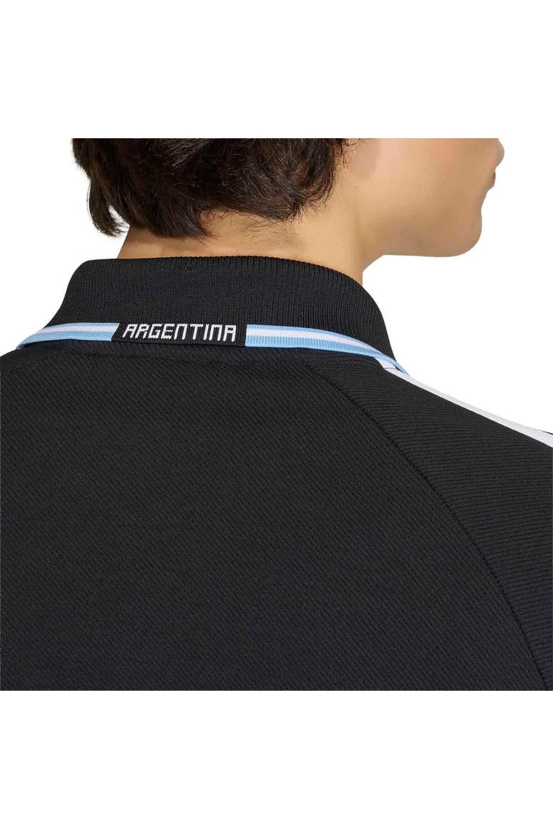Men's adidas Black Argentina National Team 2026 Away Full-Zip Anthem Jacket, Alternate, color, Black