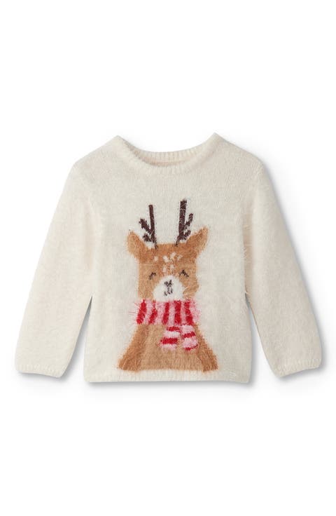 Furry Reindeer Sweater (Baby)