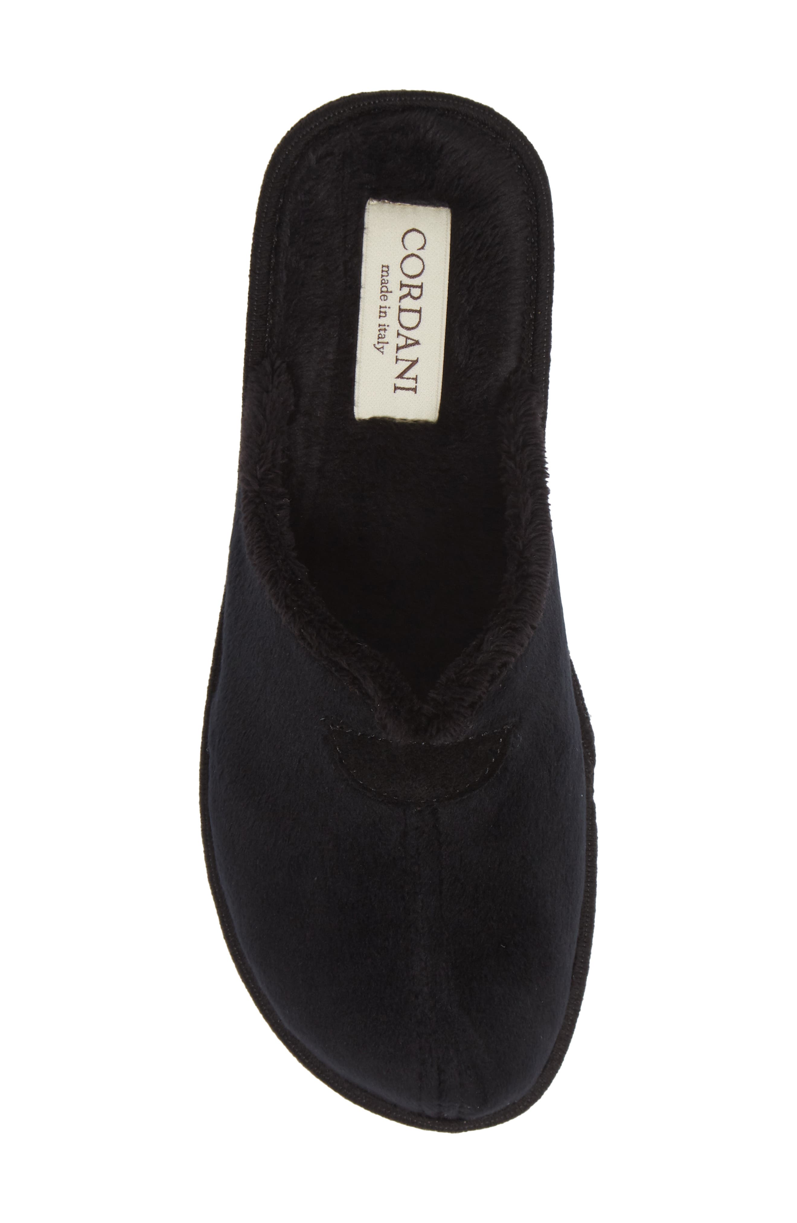 Cordani Maddie Wool-Blend Slipper with Faux-Fur Lining, Alternate, color, 