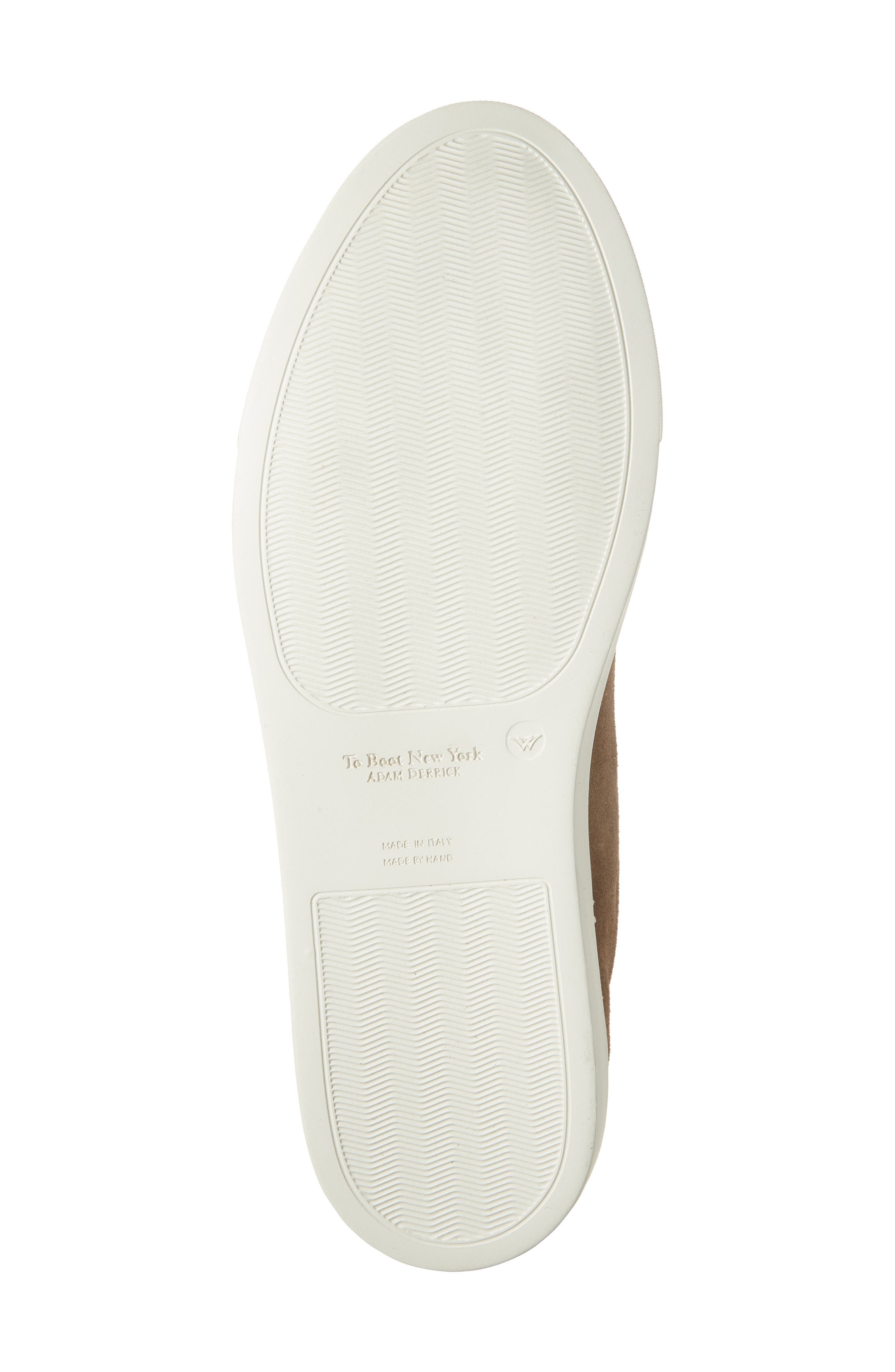 TO BOOT NEW YORK Jameson Low Top Sneaker, Alternate, color, Velour Suede Tabacco