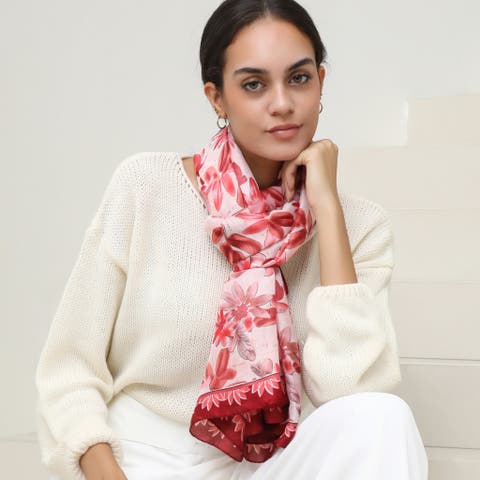 The Ruby Lightweight Scarf