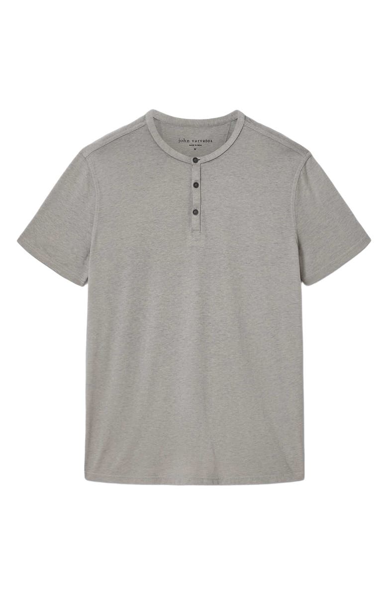 John Varvatos Duke Short Sleeve Henley, Alternate, color, 