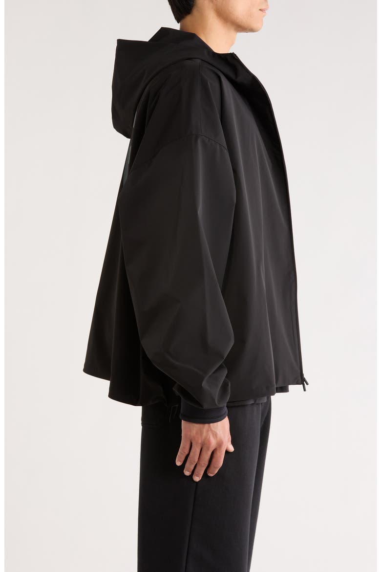 Full Zip Hooded Anorak, Alternate, color, VINTAGE BLACK