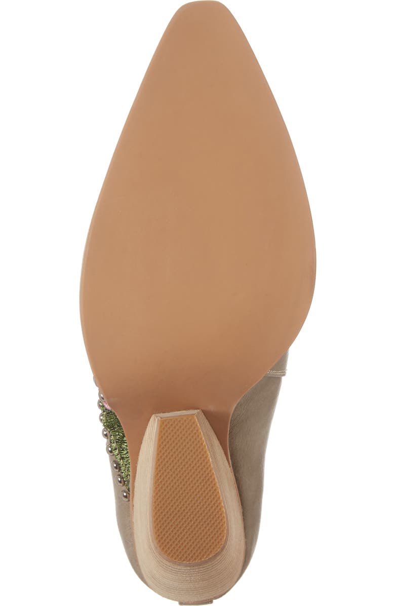 Jeffrey Campbell Roseola Studded Appliqué Bootie, Alternate, color,