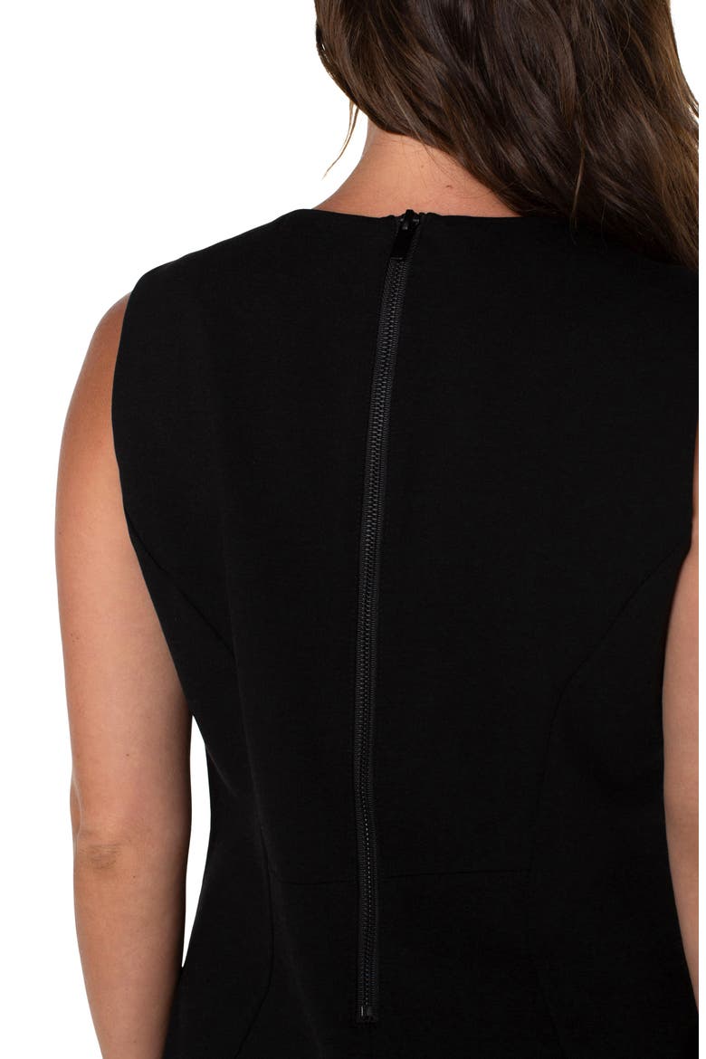 Sleeveless Sheath Dress, Alternate, color, BLACK