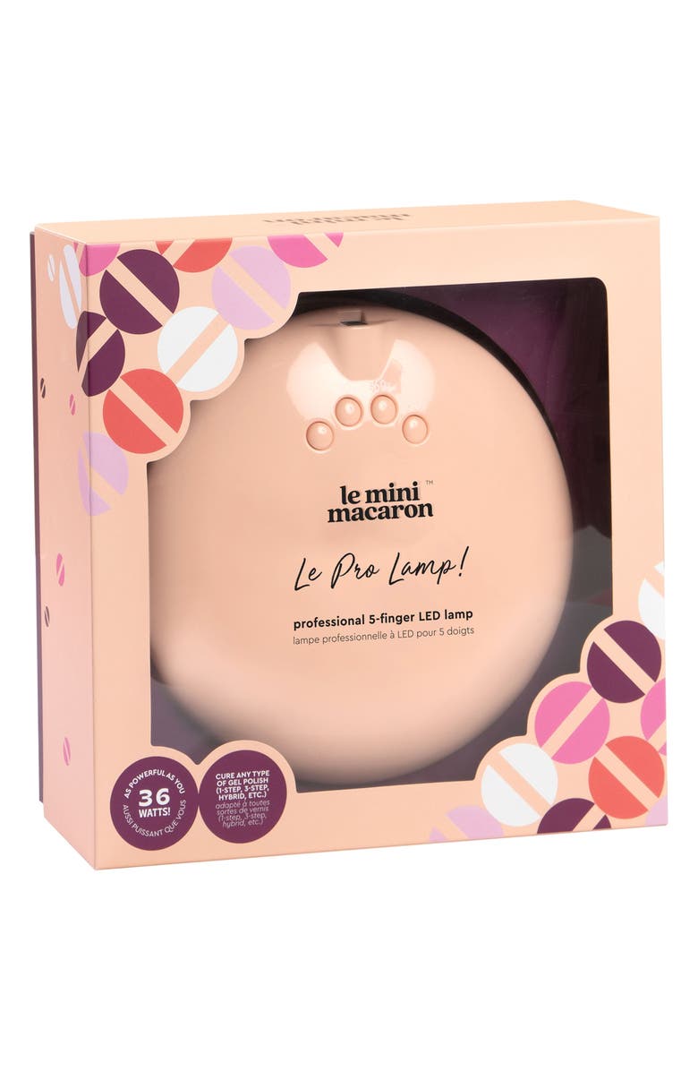 Le Mini Macaron Le Pro Lamp! Professional 5-Finger LED Manicure Lamp, Alternate, color,