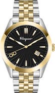 FERRAGAMO Classic Two-Tone Bracelet Watch, 36mm