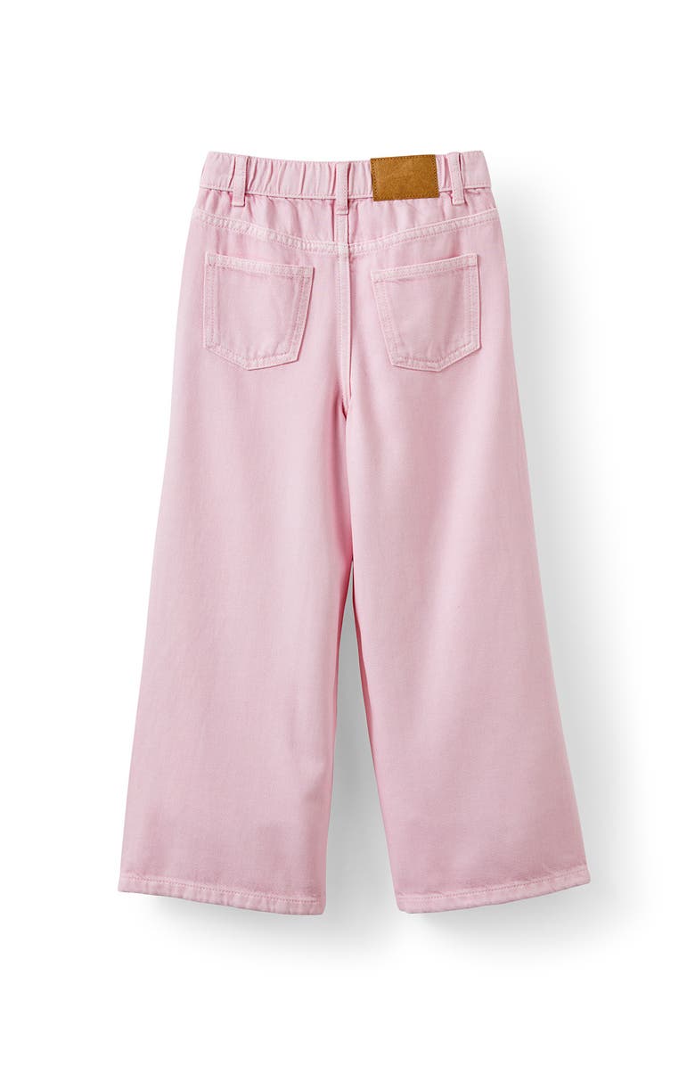 Cotton On Kids Kid's Pleat Front Relaxed Denim Jean, Alternate, color, Marshmellow