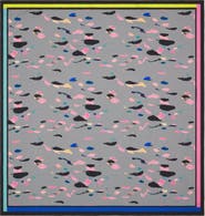 Lanvin Drop Color Silk Scarf