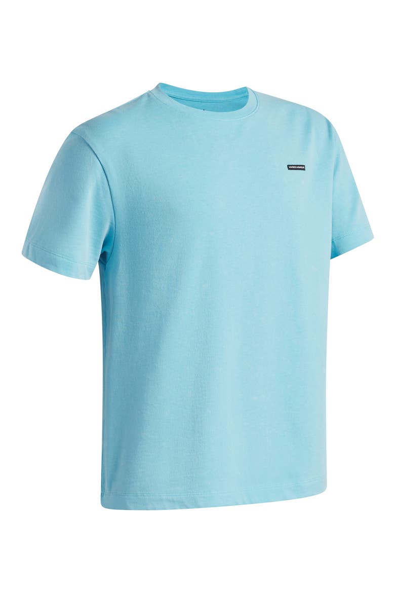 Kids' Washed Cotton Blend T-Shirt, Alternate, color, 481 FRESCO BLUE