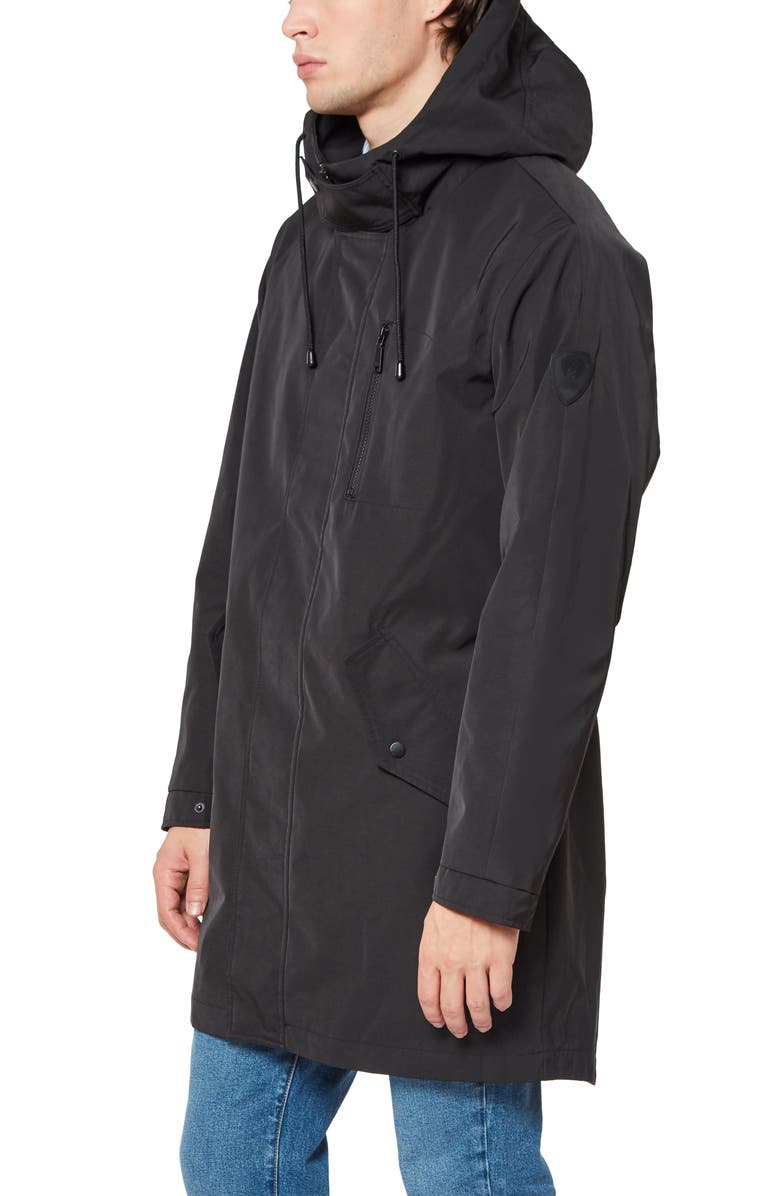 Vince Camuto Transitional Hooded Rain Parka, Alternate, color, 