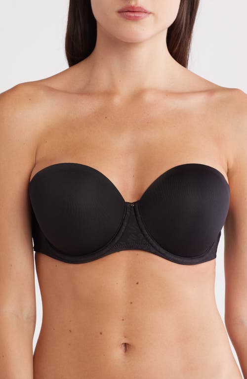 Chantelle Lingerie Full Bust Strapless Underwire Bra In Black
