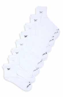 8-Pack Cushioned Quarter Length Socks