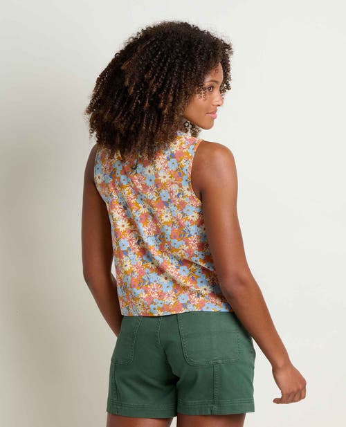 Toad And Co Toad & Co Sunkissed Button Back Tank