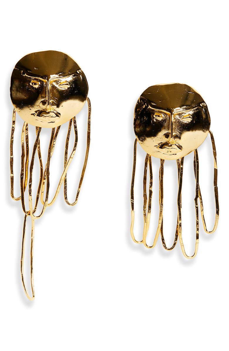 Bephies Beauty Supply L'Enchanteur Sunburst Godhead Earrings, Main, color, 