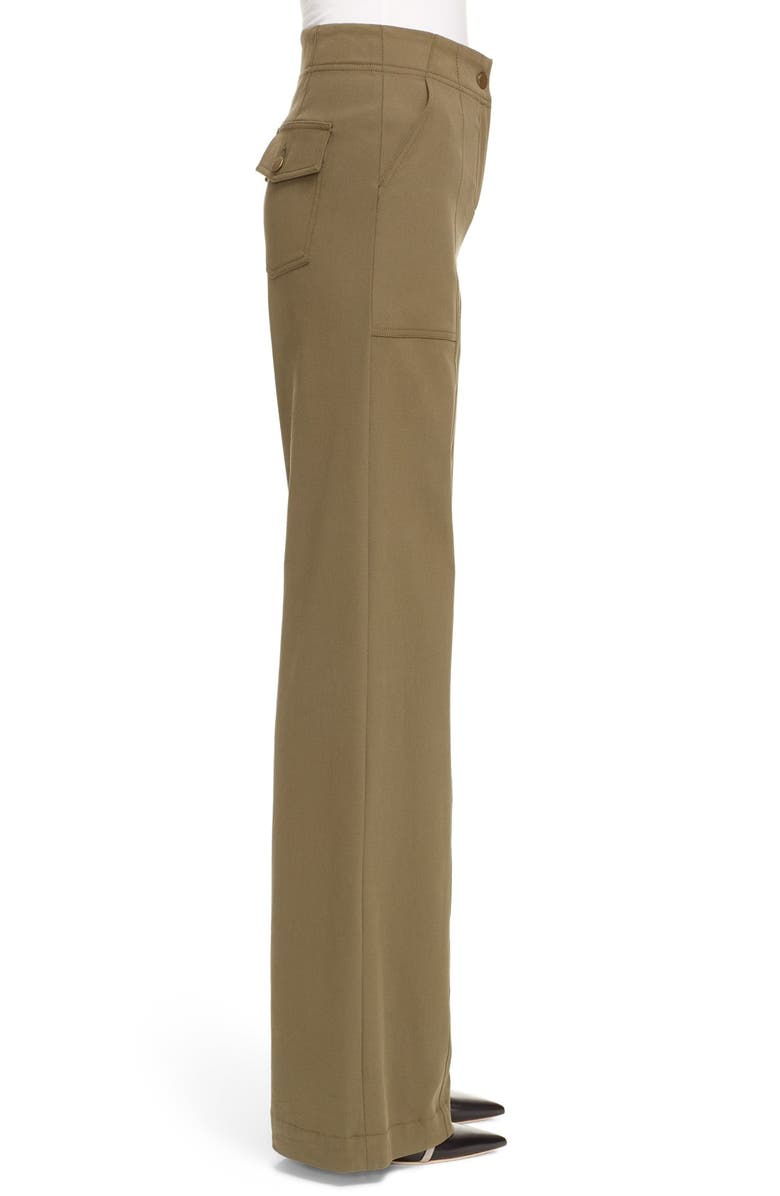 Veronica Beard 'Wanderlust' High Rise Twill Utility Pants, Alternate, color, 