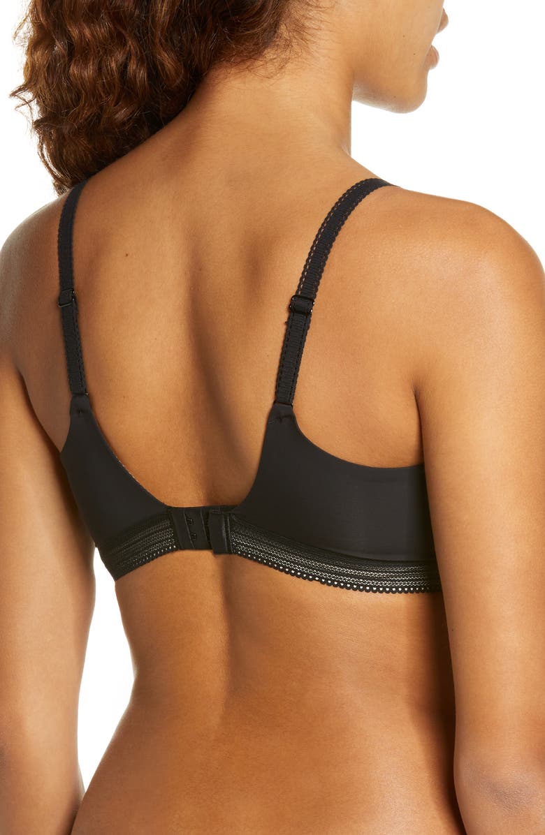 Chantelle Lingerie True Lace Underwire Bra, Alternate, color, 