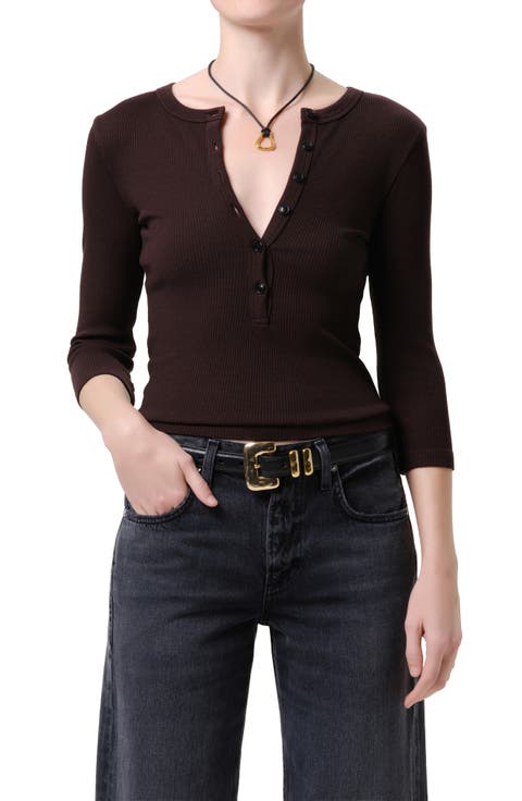 Boy Rib Henley