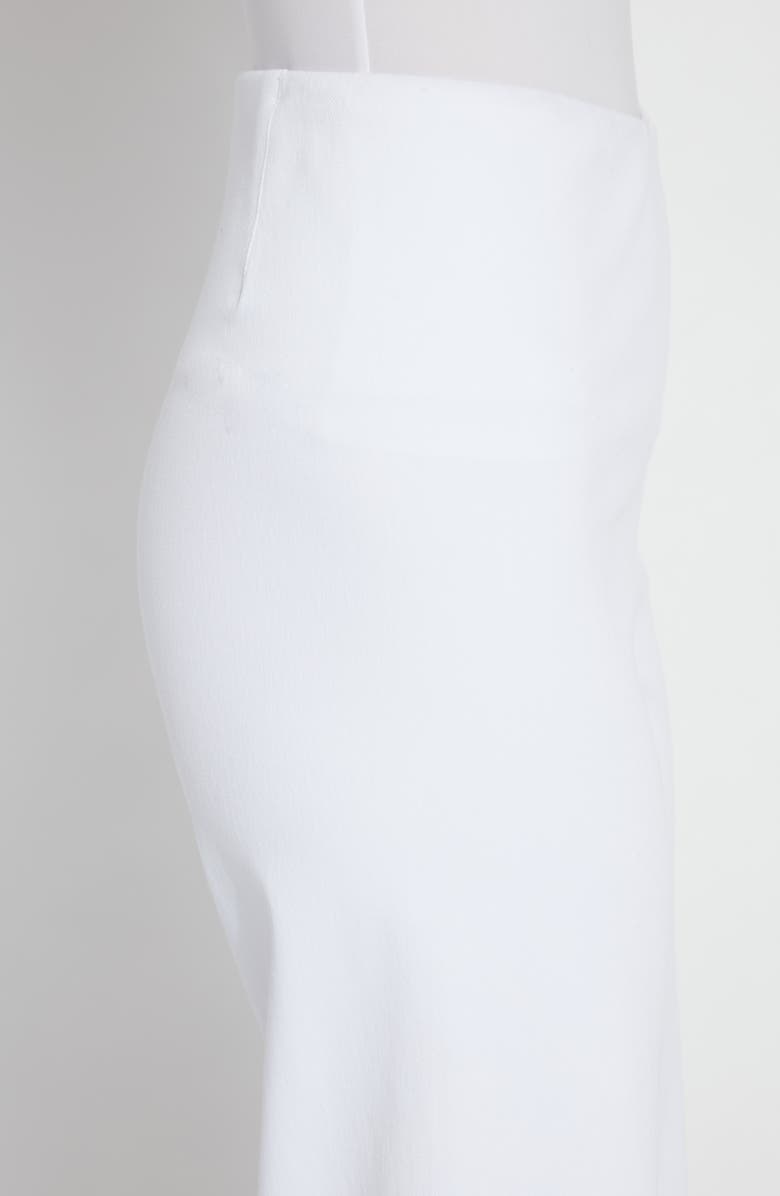 Lysse Eyelet Hem PCrop Wide Leg Knit Jeans, Alternate, color,