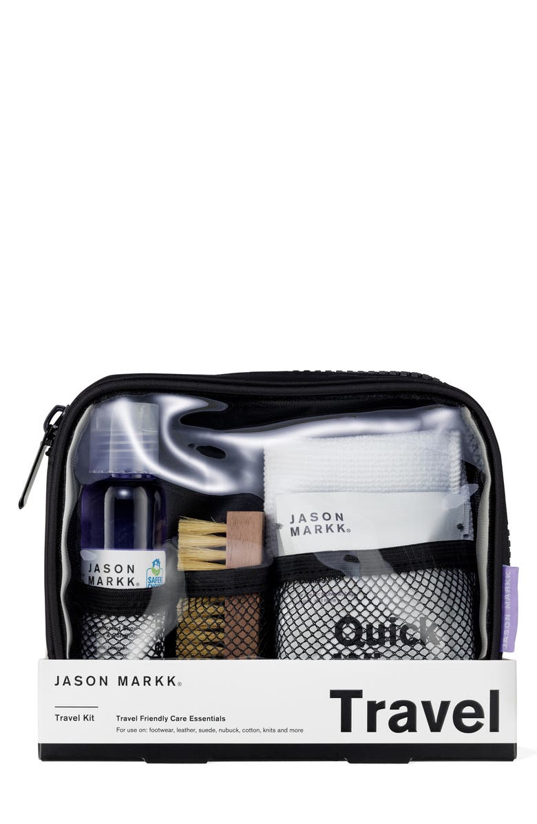 Jason Markk Travel 7-Piece Shoe Cleaning Kit, Alternate, color, 