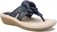 CLIFFS BY WHITE MOUNTAIN Cynthia Thong Comfort Sandal - Multiple Widths Available