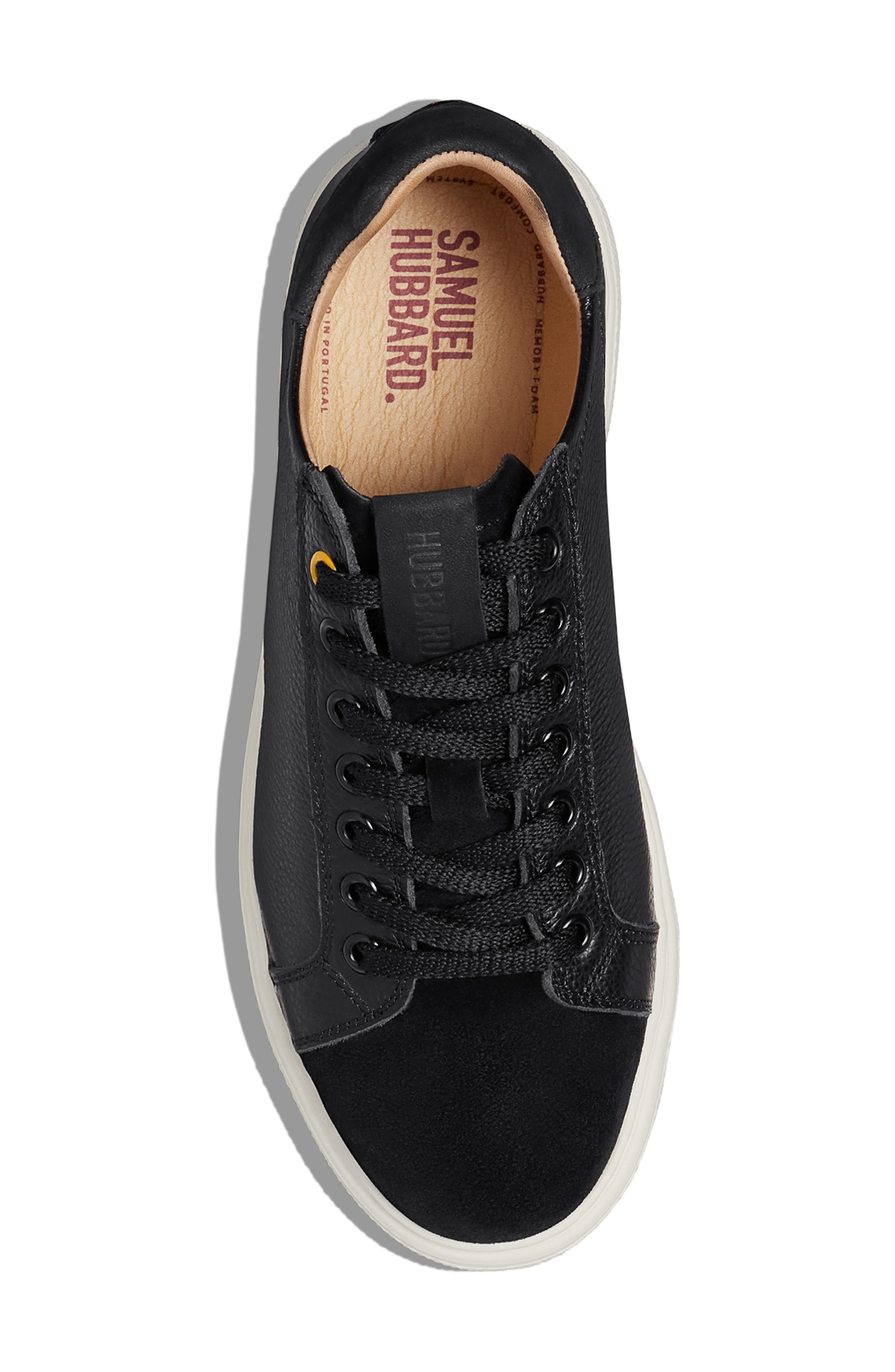 Samuel Hubbard Sunset Sneaker, Alternate, color, Black / Leather