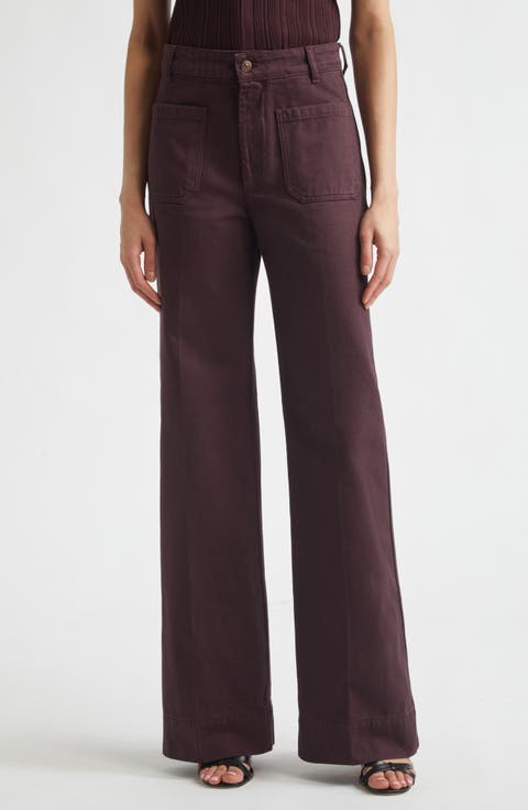 Alina High Waist Wide Leg Jeans