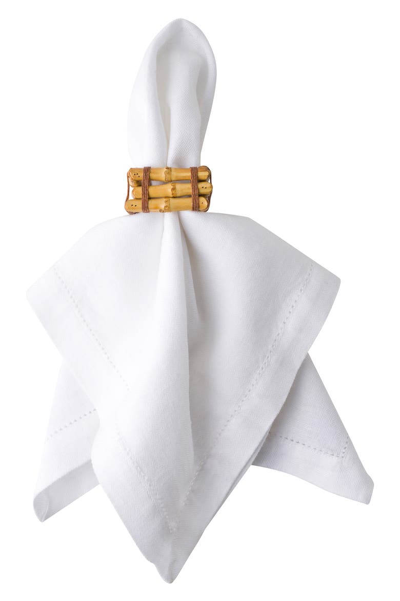 Bamboo Napkin Ring, Main, color, NATURAL