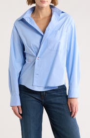 CISSA The Daily Cotton Button-Up Shirt