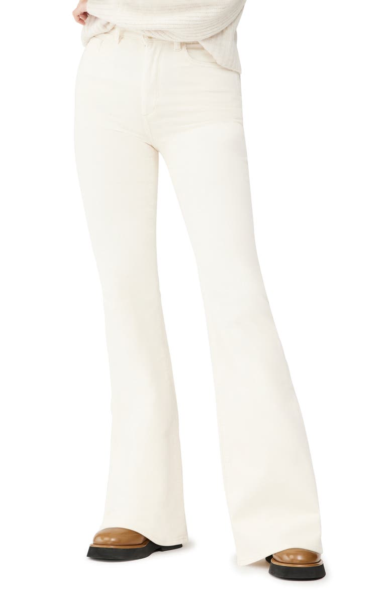 DL1961 Rachel Ultra High Waist Corduroy Flare Pants, Main, color, 
