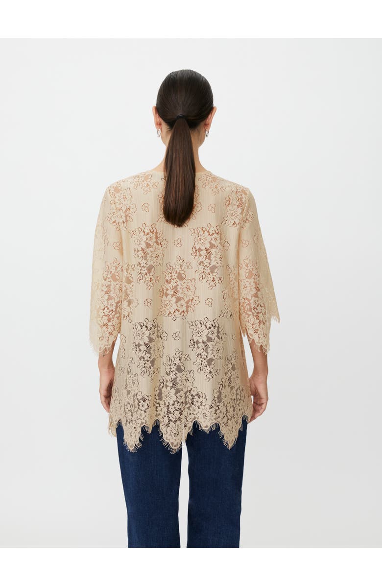 Masai Copenhagen MaGaldora Lace Tunic Top, Alternate, color, Fog