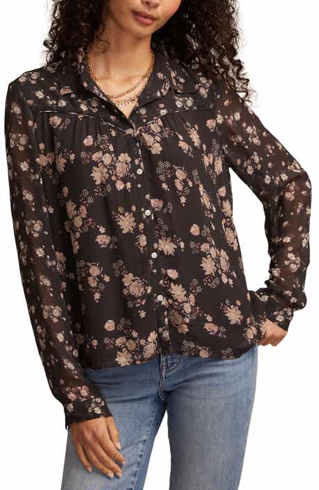 Lucky Brand Floral Button-Up Shirt