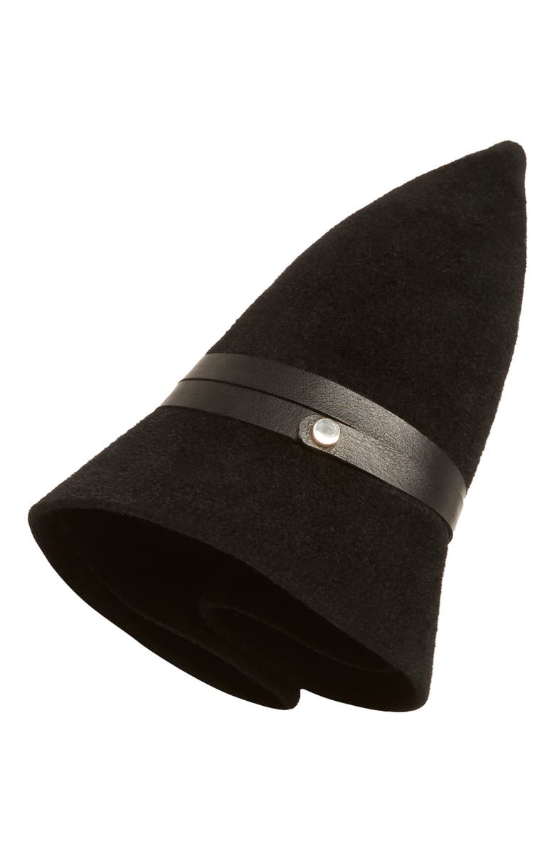 Helen Kaminski Helen Kaminksi Small Packable Fur Felt Cloche, Alternate, color, 