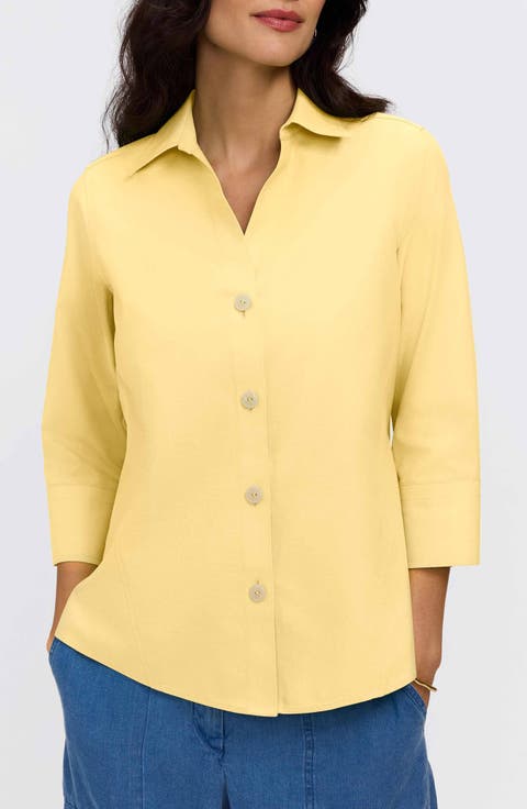 Paityn Non-Iron Cotton Shirt (Regular & Petite)