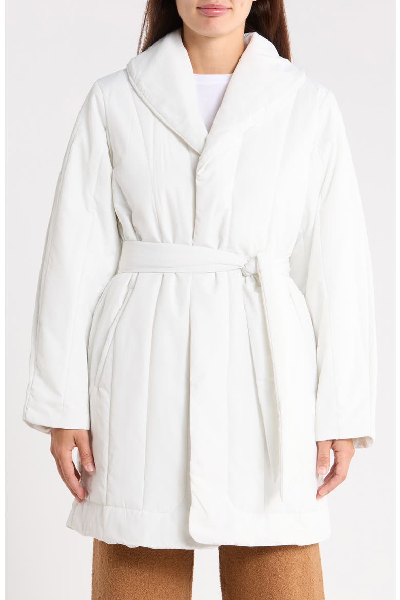 x @cellajaneblog Quilted Coat, Main, color, SNOW