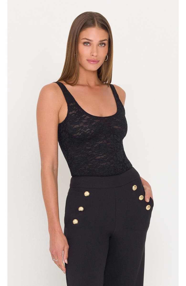 Generation Love Juliett Lace Tank, Alternate, color, Black