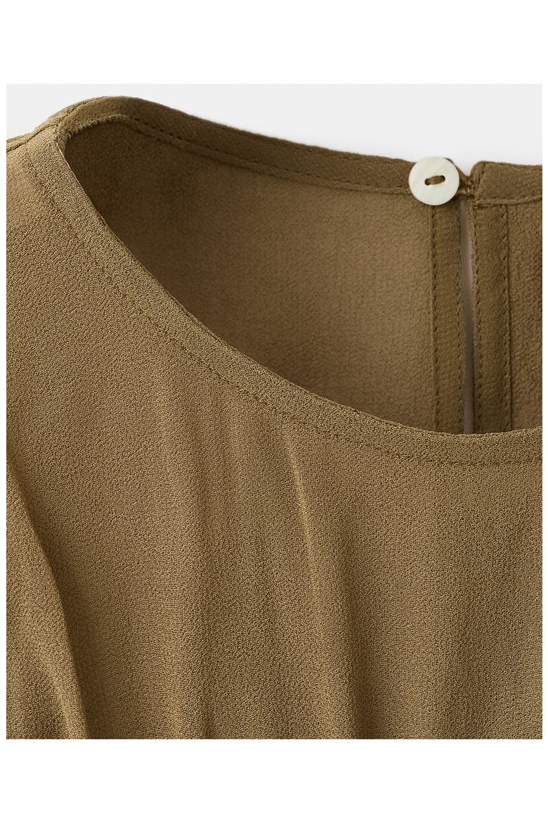 Draped Beaded Sleeveless Top, Alternate, color, BROWN