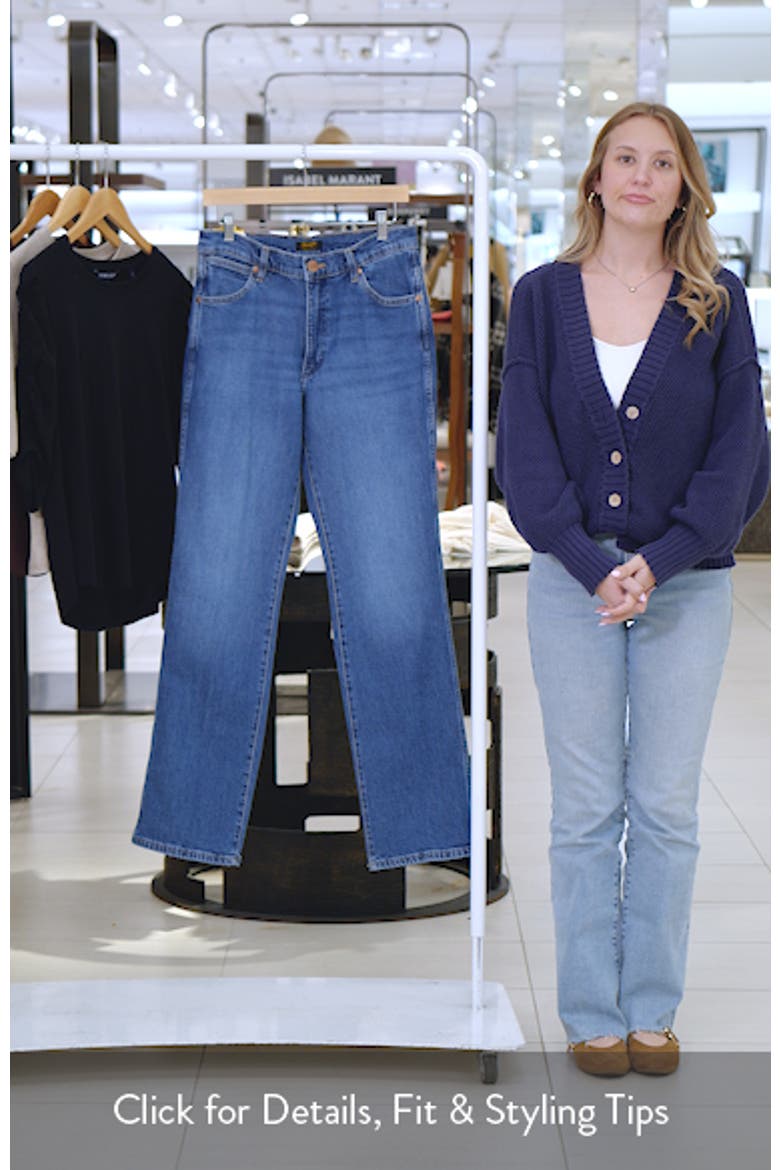 Wrancher Mid Rise Bootcut Jeans video