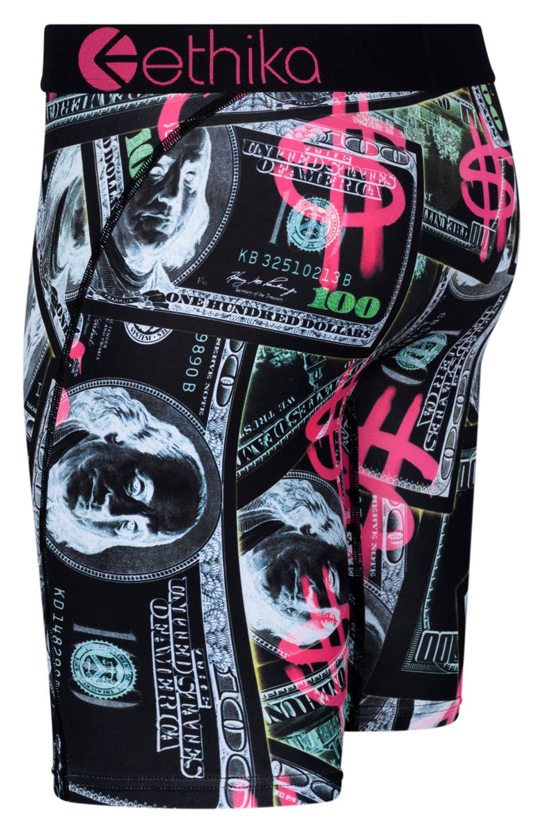 Ethika Kids' Printing Money Boxer Briefs, Alternate, color,