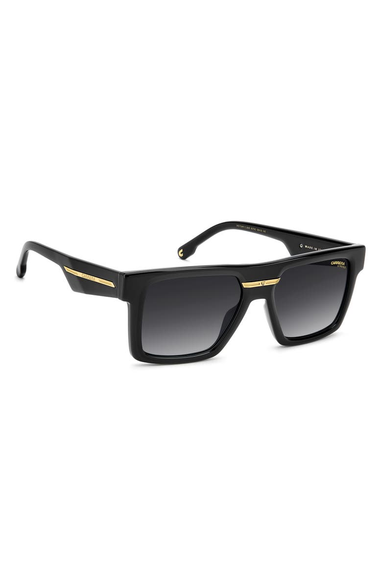 Carrera Eyewear Victory 55mm Gradient Rectangular Sunglasses, Alternate, color,