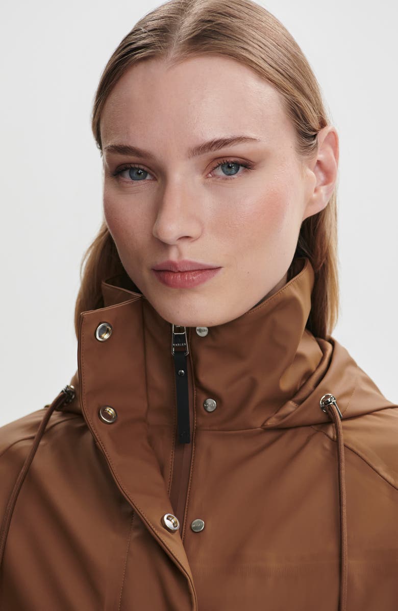 Varley Amel Rainproof Jacket, Alternate, color, Cocoa Dust