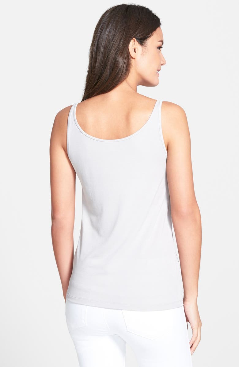 Eileen Fisher Long Scoop Neck Camisole, Alternate, color,