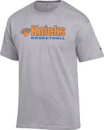 Champion Men's Champion  Gray New York Knicks Jersey T-Shirt