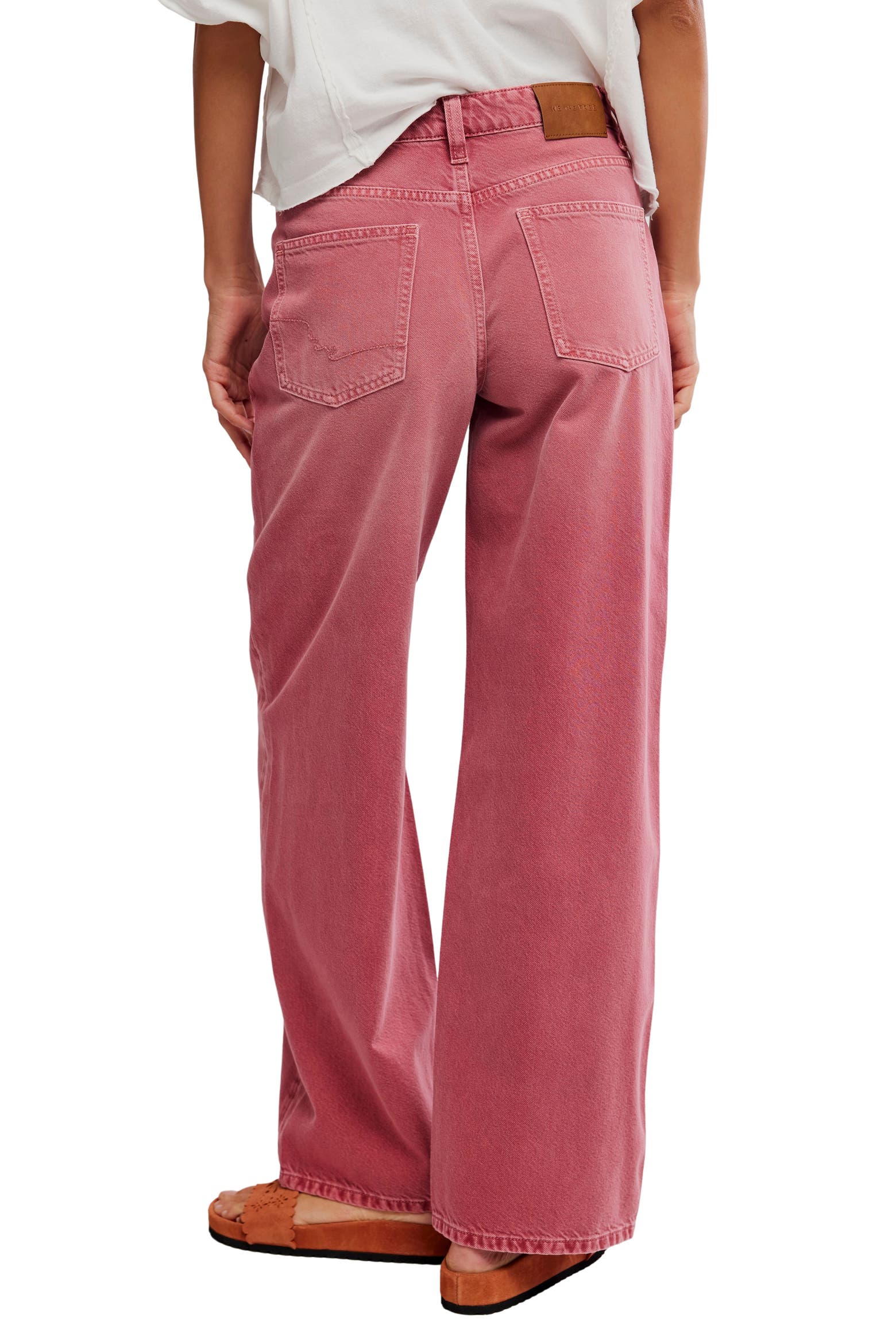 Free People Nia Exposed Button Boyfriend Jeans (Women) | Nordstrom