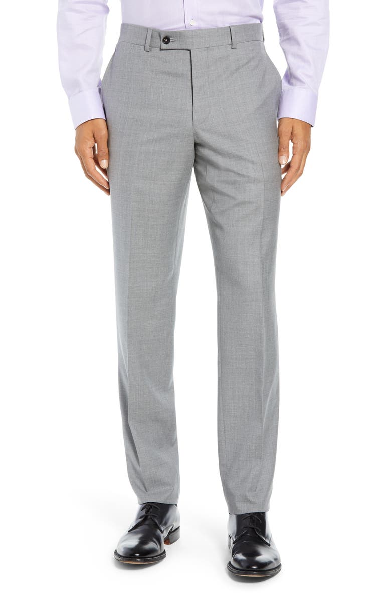 Ted Baker London Jay Trim Fit Solid Wool Suit, Alternate, color, 