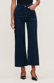 DL1961 Hepburn High Waist Ankle Wide Leg Jeans